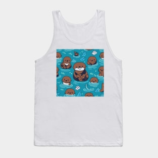 Cute Otter Tank Top